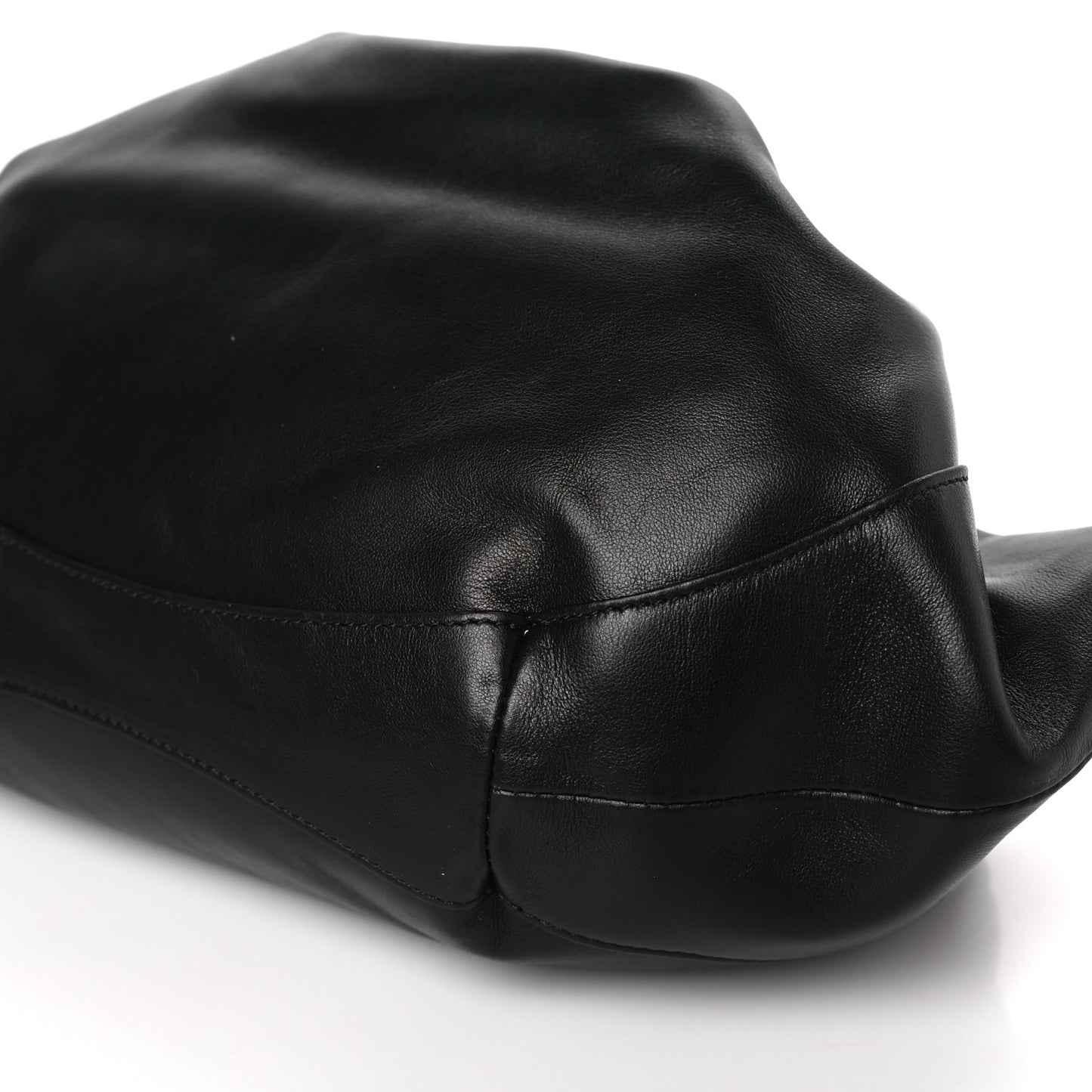 Calfskin Kenny Shoulder Bag Black