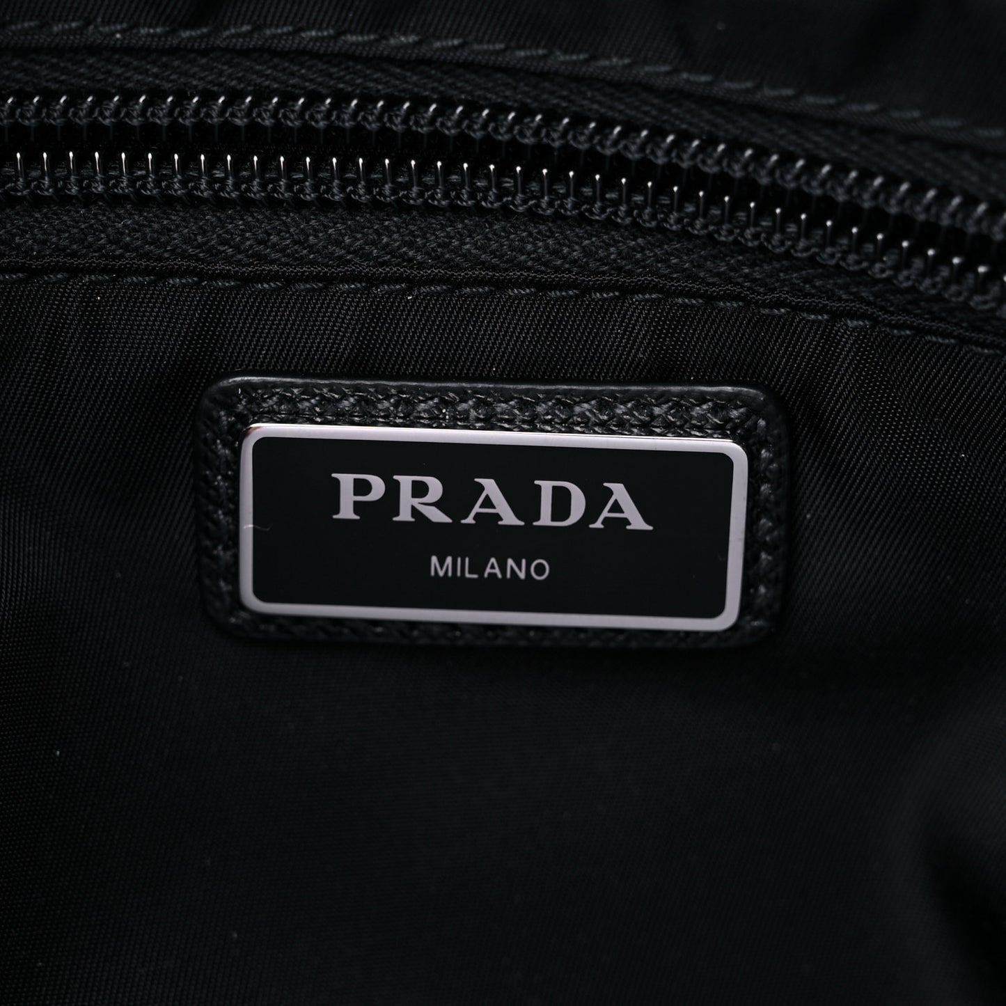 Tessuto Nylon Belt Bag Black