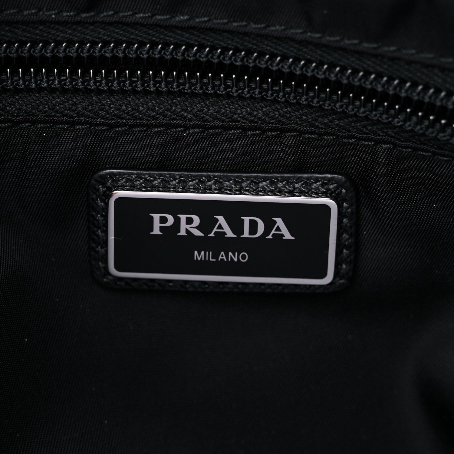Prada Tessuto Nylon Belt Bag Black 6 of 10