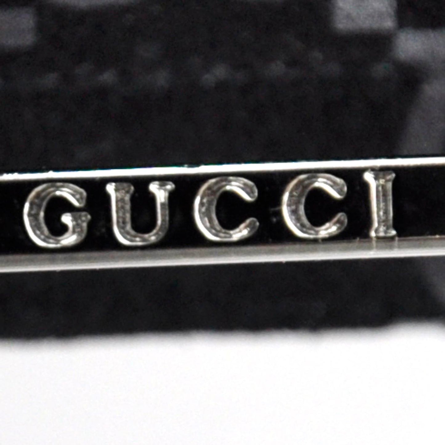 Guccissima Suede Evening Bag Black