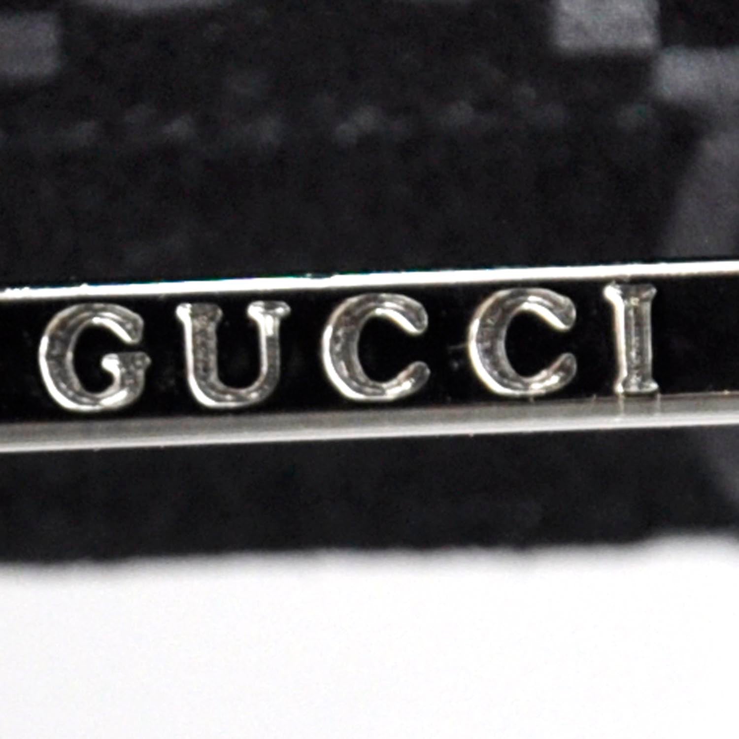 Gucci Guccissima Suede Evening Bag Black 7 of 10