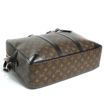 Louis Vuitton Monogram Macassar Porte-Documents Voyage GM 4 of 8