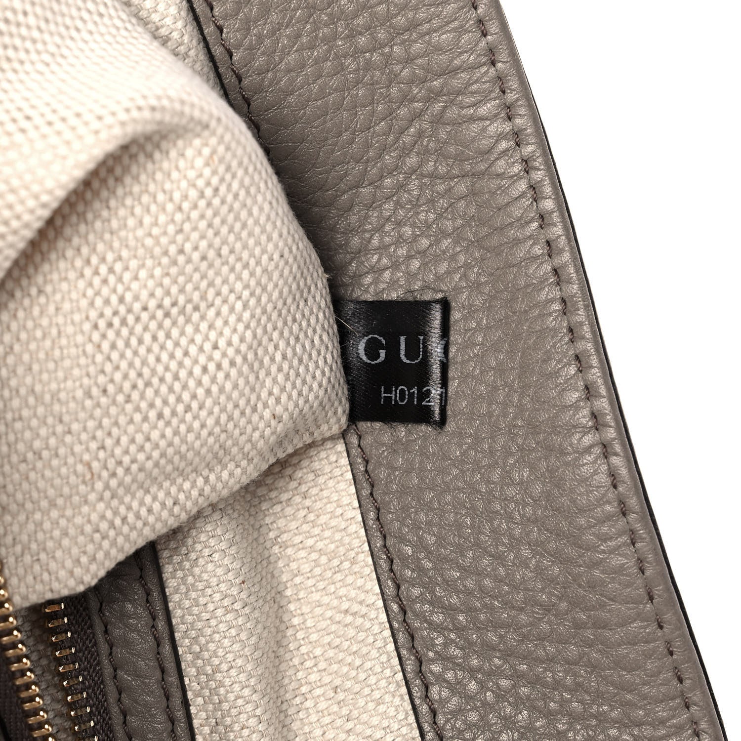 Gucci Pebbled Calfskin Medium Soho Shoulder Bag New Fango 8 of 11
