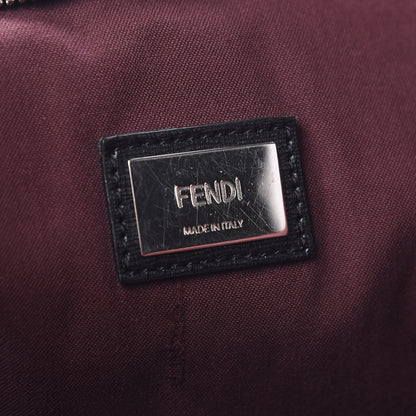Fendi Vitello Elite Cuoio Monster Buggies Medium Roll Tote Blue Neon Black Multicolor Rosso Scuro 6 of 15