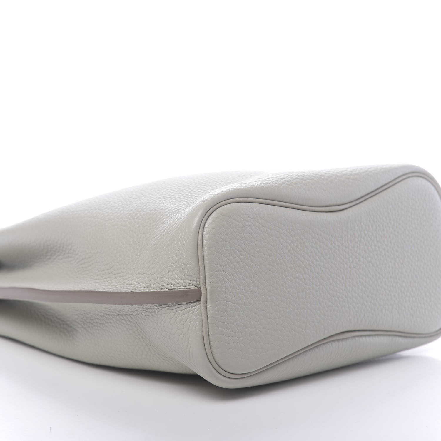 Hermes Taurillon Clemence So Kelly 22 Gris Perle 8 of 10
