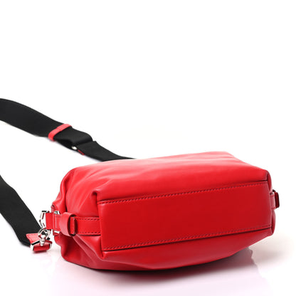Givenchy Calfskin Micro Nightingale Logo Strap Red 5 of 10
