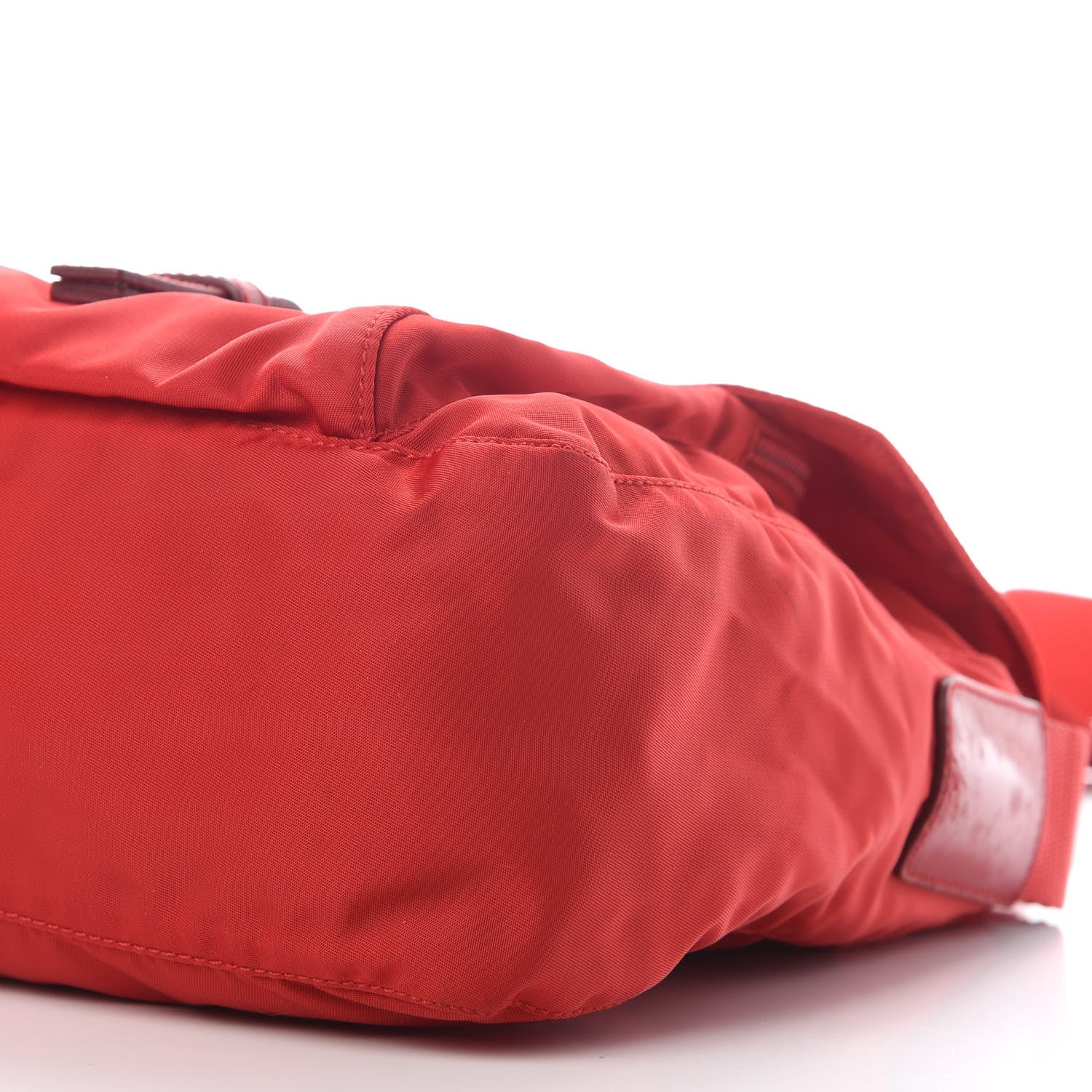 Prada Nylon Vela Sport Messenger Bag Rosso 5 of 11