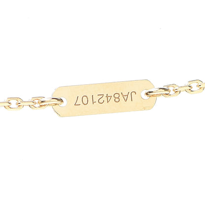 Van Cleef & Arpels 18K Yellow Gold Mother of Pearl Vintage Alhambra Pendant Necklace 6 of 6
