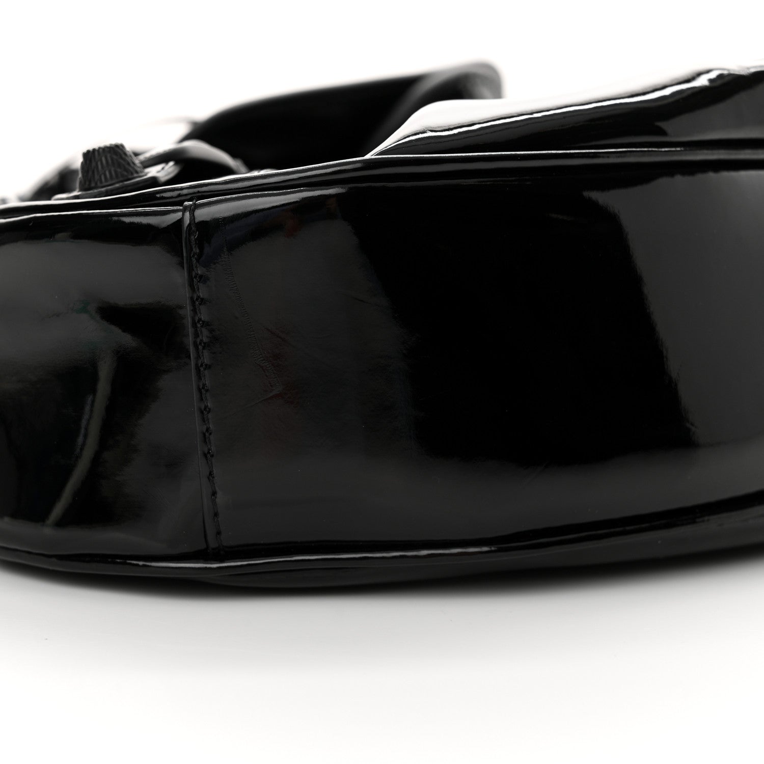 Balenciaga Patent Arena Small Le Cagole Shoulder Bag Black 9 of 12