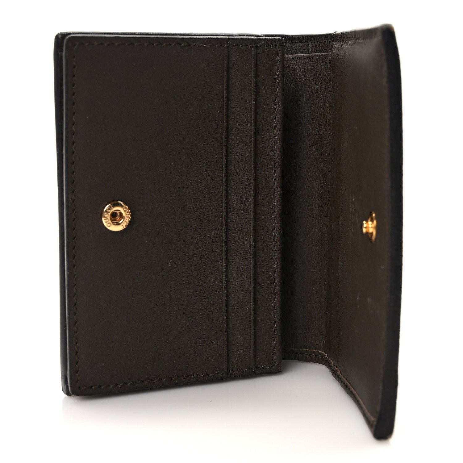 Gucci GG Supreme Monogram Card Case Beige 5 of 8