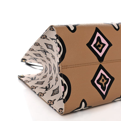 Louis Vuitton Monogram Giant Wild At Heart Onthego GM Arizona 8 of 9