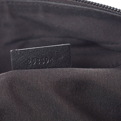 Gucci Calfskin Horsebit Embossed Princy Boston Black 7 of 9