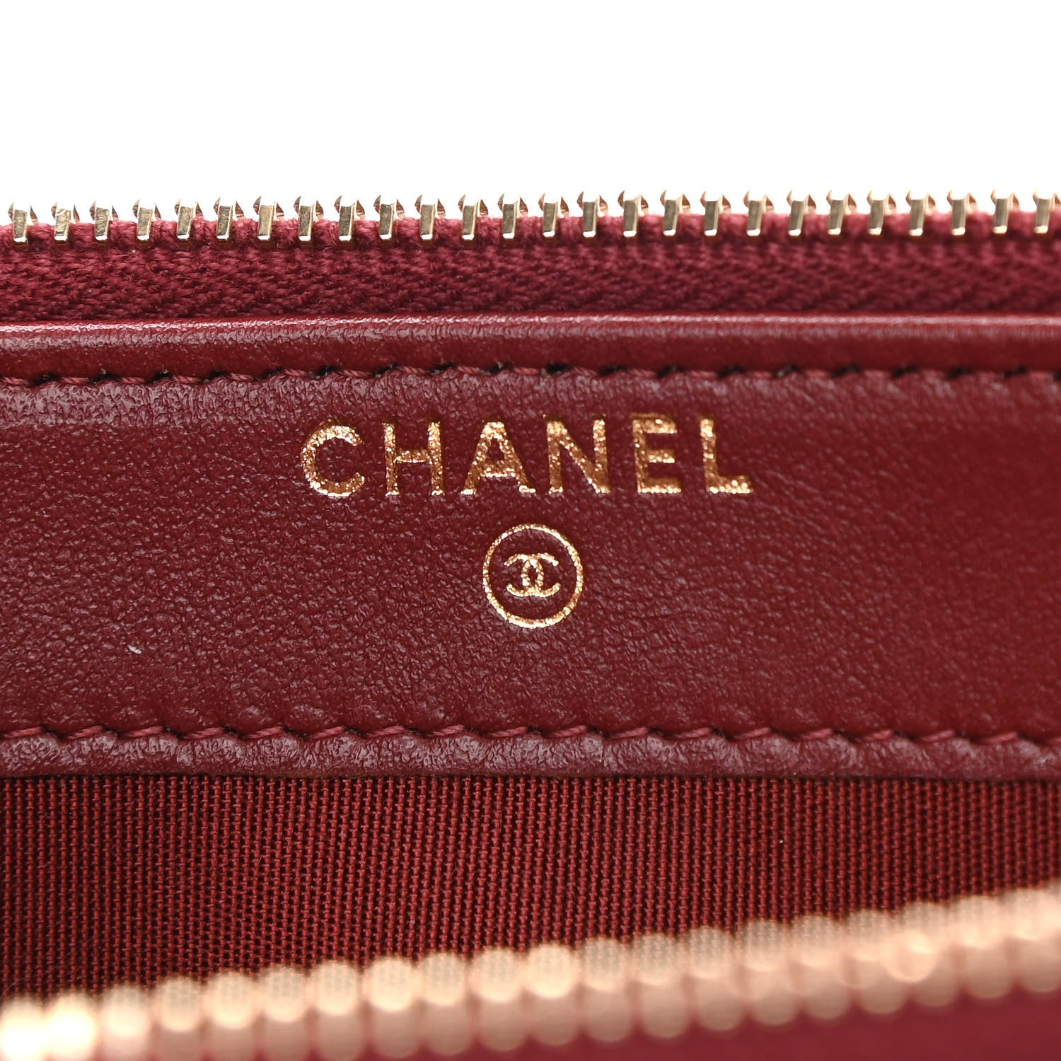 Chanel Caviar Quilted Small Boy Clutch With Chain Burgundy 6 of 13