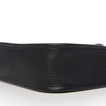Hermes Taurillon Clemence Evelyne TPM Black 8 of 10