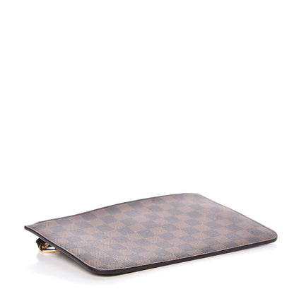 Louis Vuitton Damier Ebene Neverfull MM GM Pochette 4 of 8