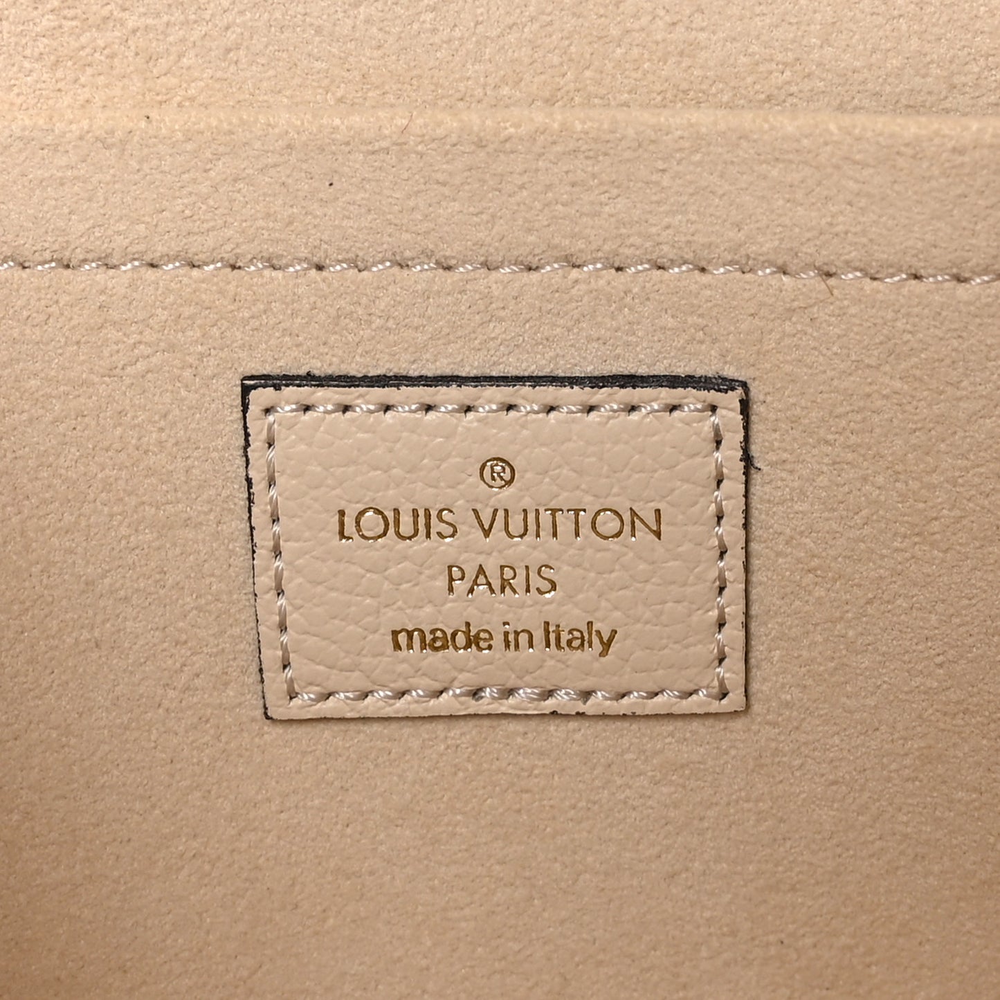 Empreinte Pochette Felicie Chain Wallet Cream