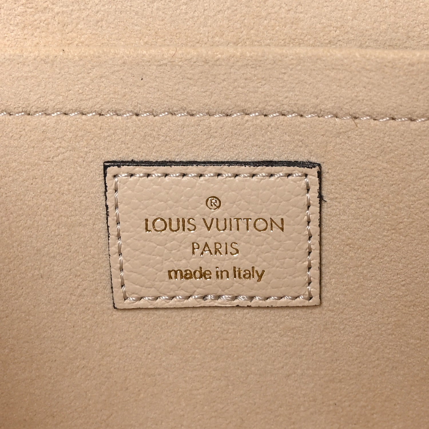 Louis Vuitton Empreinte Pochette Felicie Chain Wallet Cream 6 of 11