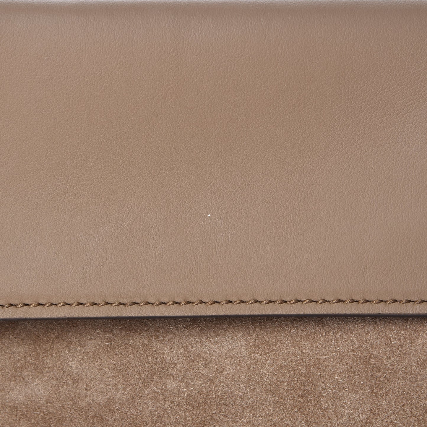 Suede Small Dionysus Shoulder Bag Taupe