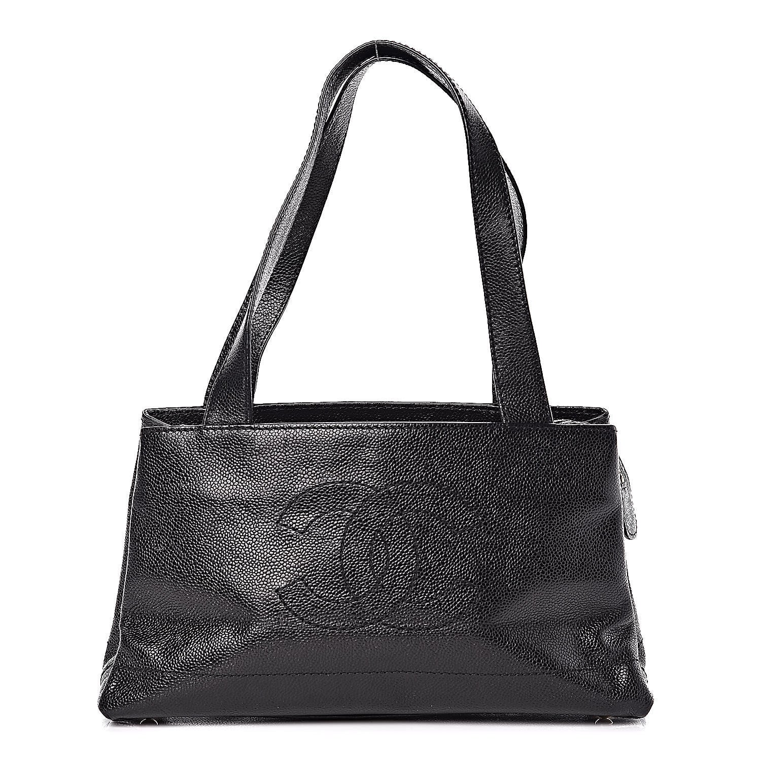 Chanel Caviar CC Shoulder Bag Black 1 of 10