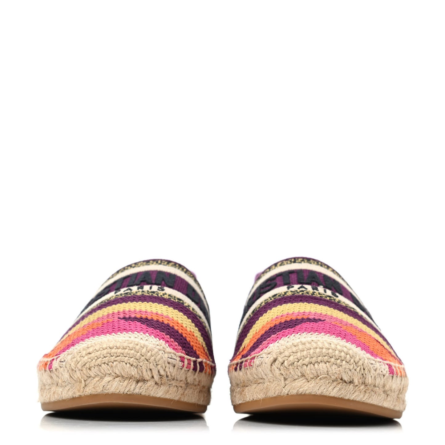 Cotton Embroidered Patchwork Granville Espadrille 38.5 Multicolor