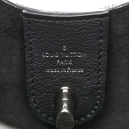 Louis Vuitton Calfskin Lockme Hobo Black 6 of 10
