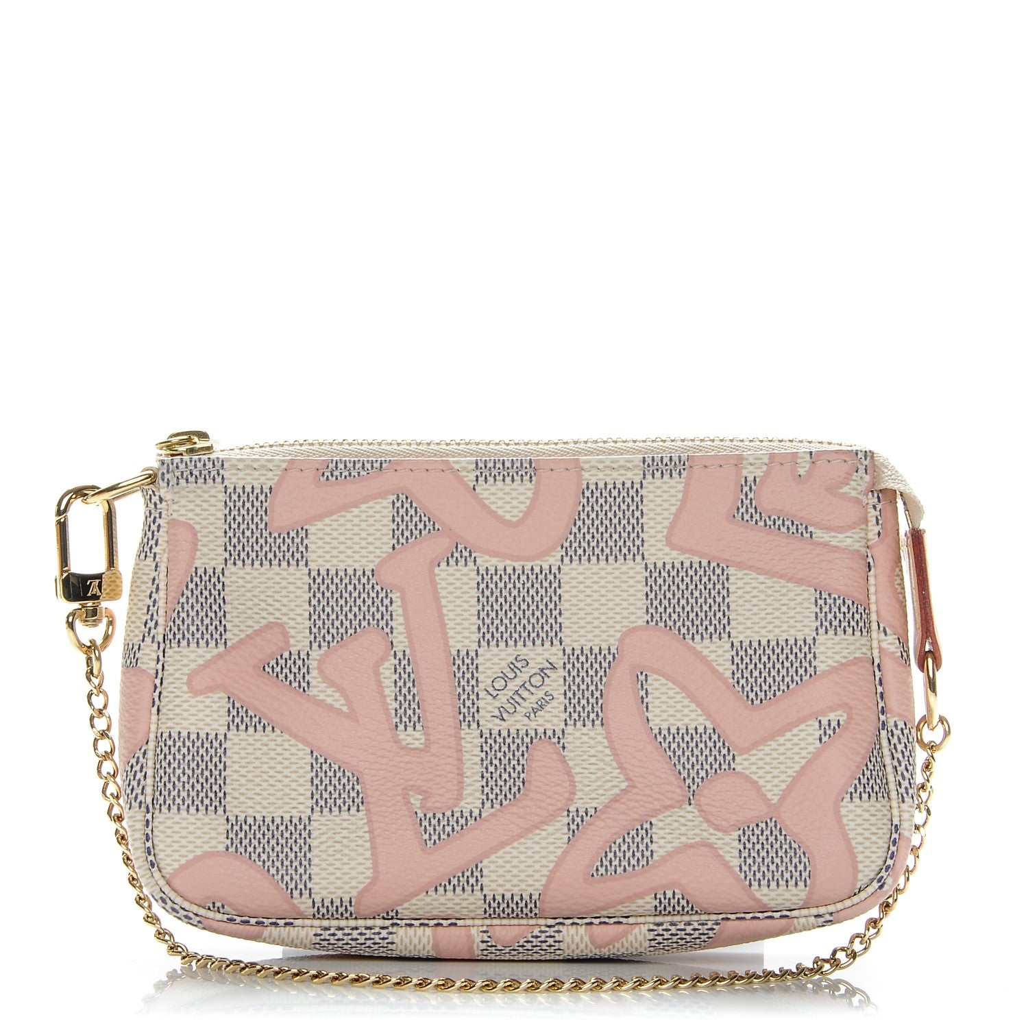 Louis Vuitton Damier Azur Tahitienne Mini Pochette Accessories 1 of 8