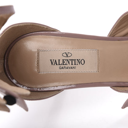 Valentino Garavani Patent Button Strap Pumps 36.5 Lipstick 7 of 7