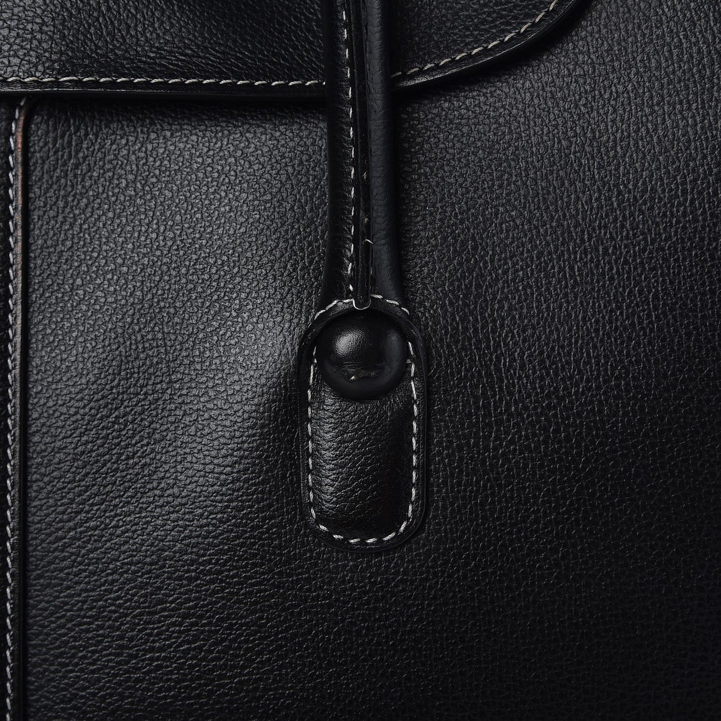 Calfskin Brillant Cabas Black
