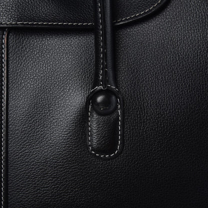 Delvaux Calfskin Brillant Cabas Black 9 of 13
