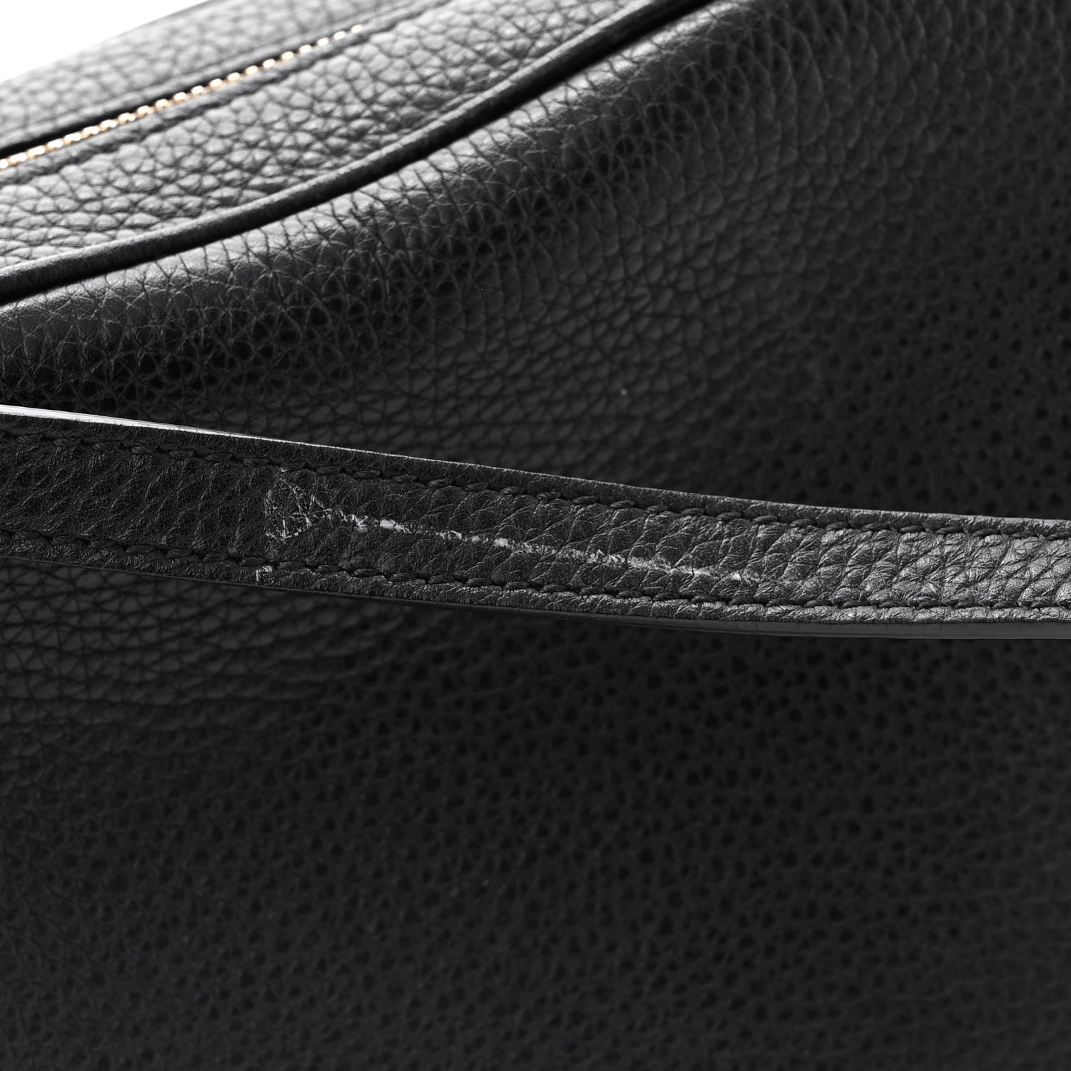 Gucci Pebbled Calfskin Small Soho Disco Bag Black 13 of 13