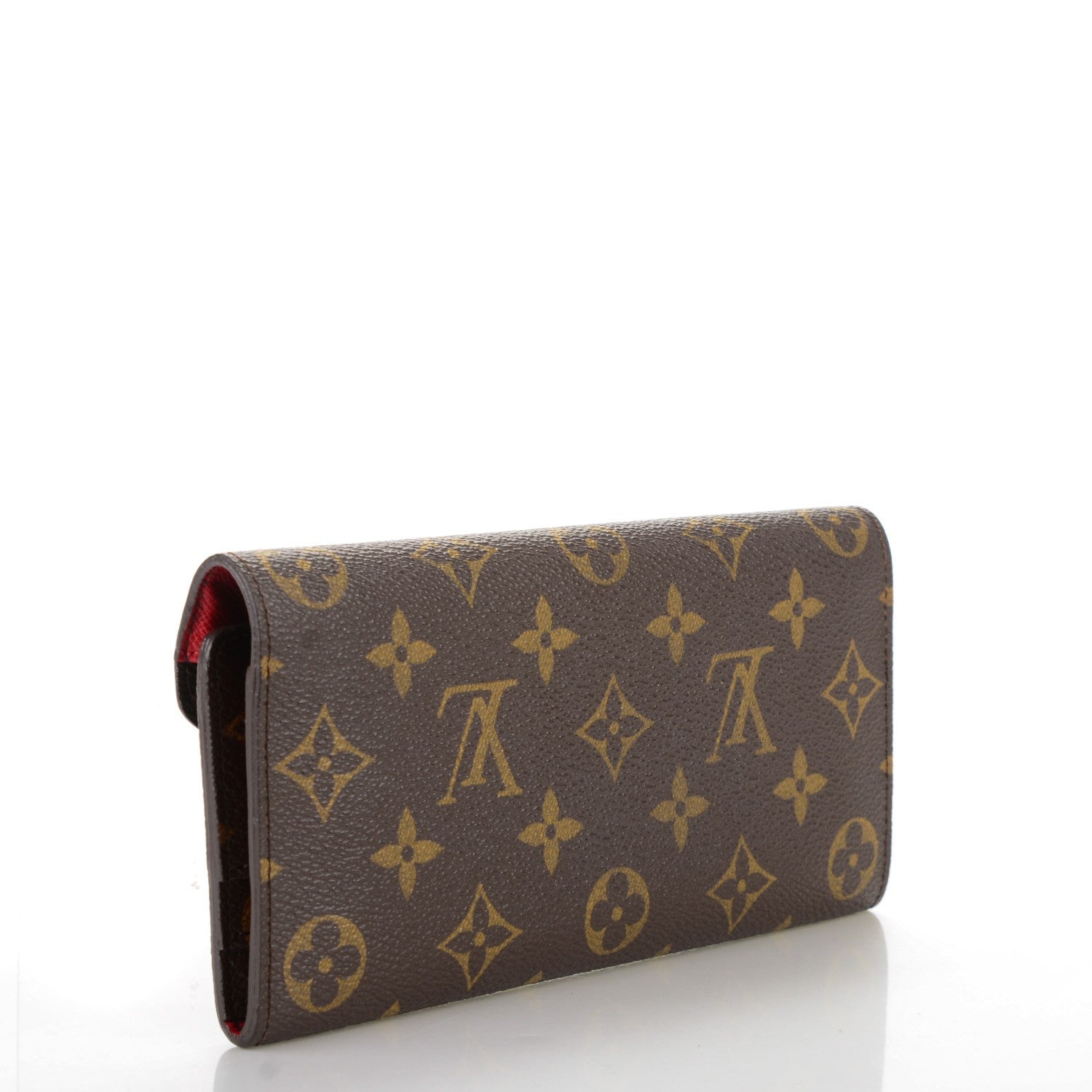 Louis Vuitton Monogram Josephine Wallet Red 3 of 8