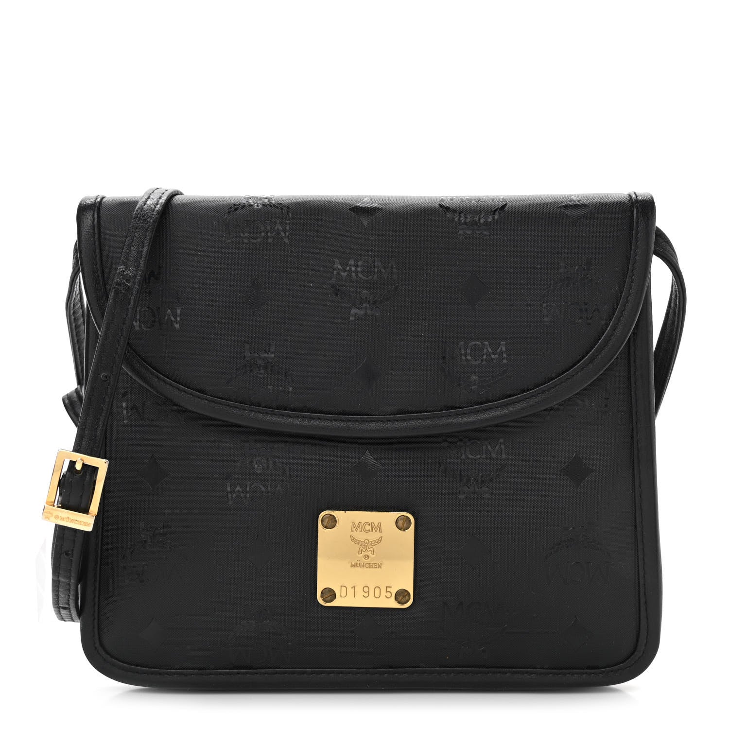 MCM Nylon Visetos Crossbody Black 1 of 11