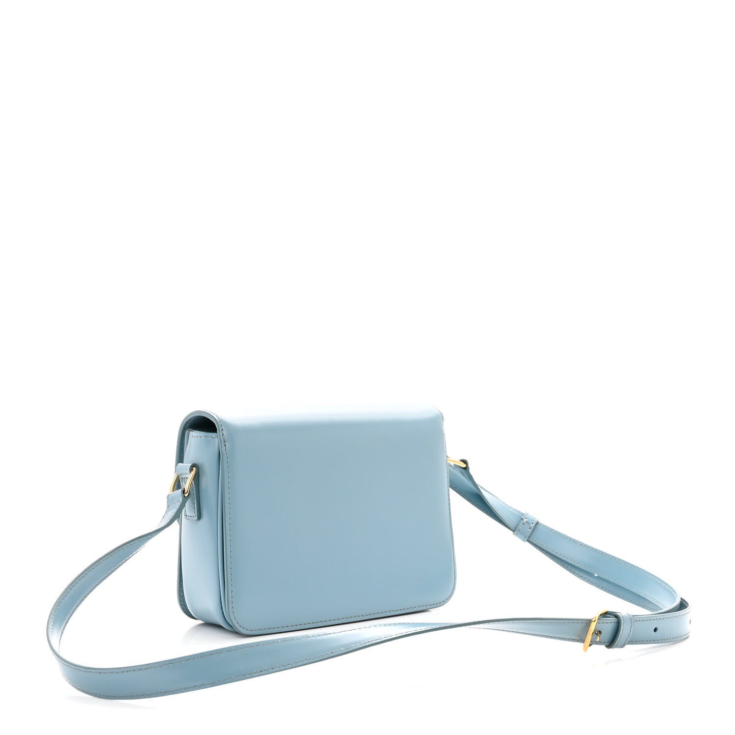 Shiny Calfskin Teen Triomphe California Blue