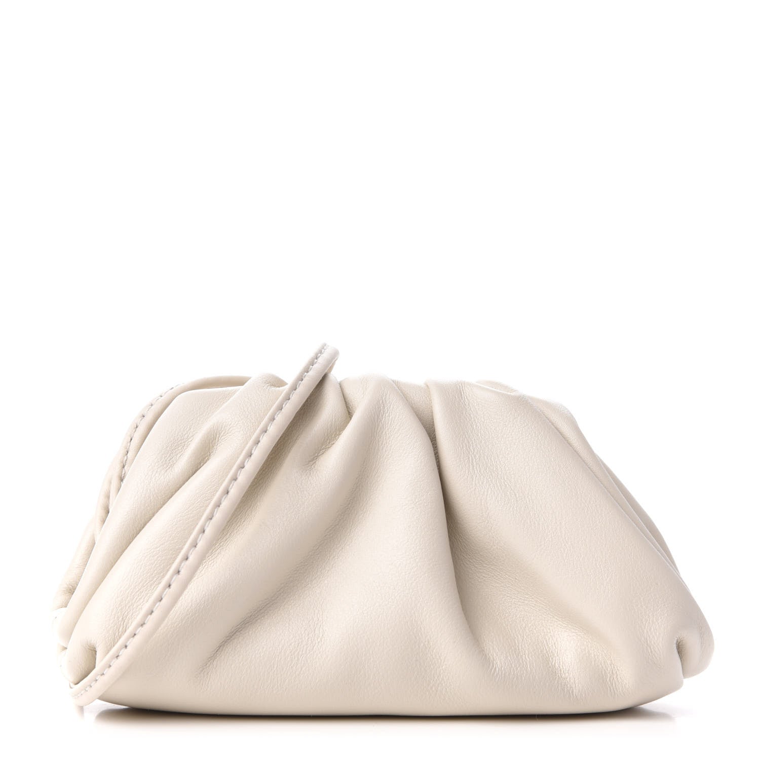 Bottega Veneta Butter Calfskin Coin Purse Mist 1 of 9