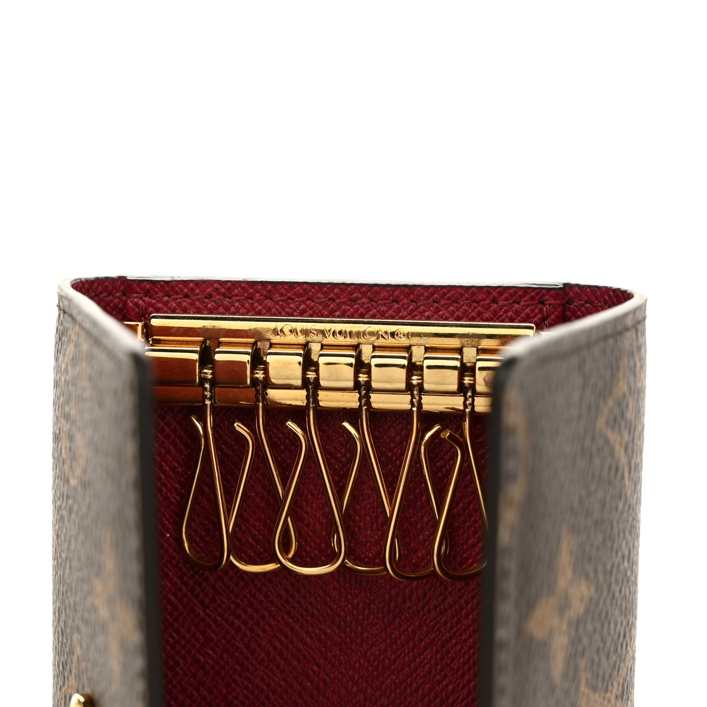 Monogram 6 Key Multicles Holder Fuchsia