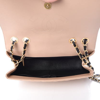 Chanel Caviar Quilted Medium CC Filigree Flap Beige Black 5 of 7