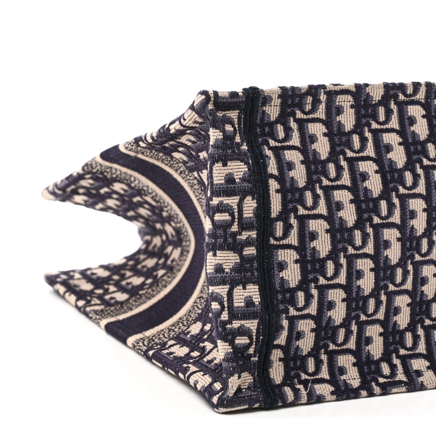 Christian Dior Oblique Medium Book Tote Blue Multicolor 9 of 10