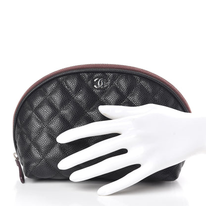 Chanel Caviar Cosmetic Case Black 2 of 11