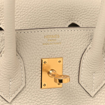 Hermes Togo Birkin 25 Craie 6 of 13