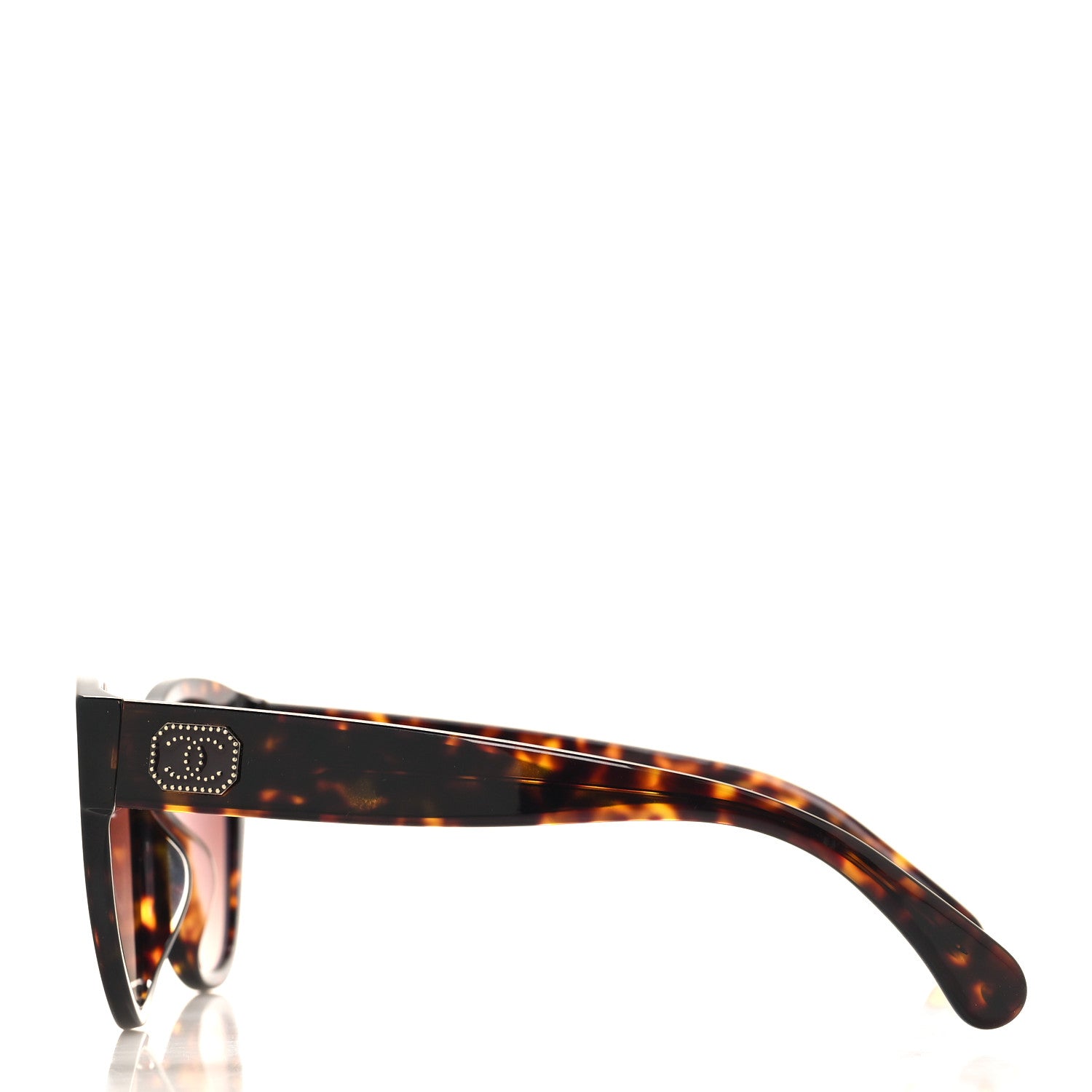 Chanel Acetate Enamel Sunglasses 5477-A Tortoise 3 of 8