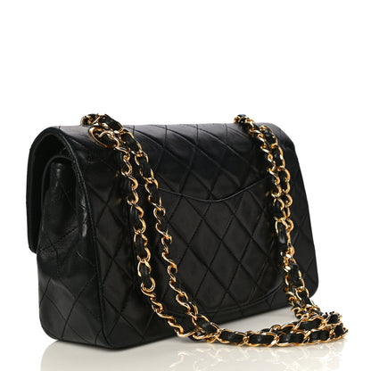 Chanel Lambskin Quilted Small Double Flap Black 3 of 26