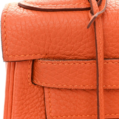 Hermes Togo Kelly Retourne 28 Orange 11 of 18