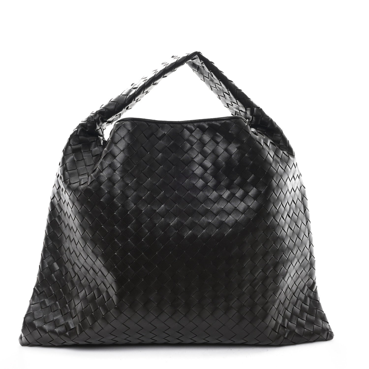 Bottega Veneta Calfskin Intrecciato Large Hop Fondant 1 of 10