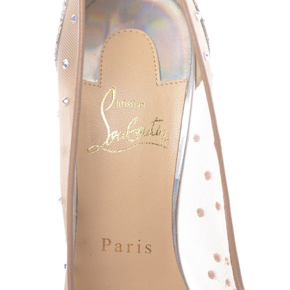 Christian Louboutin Crystal Strass Follies 100 Pumps 37 Crystal 6 of 9