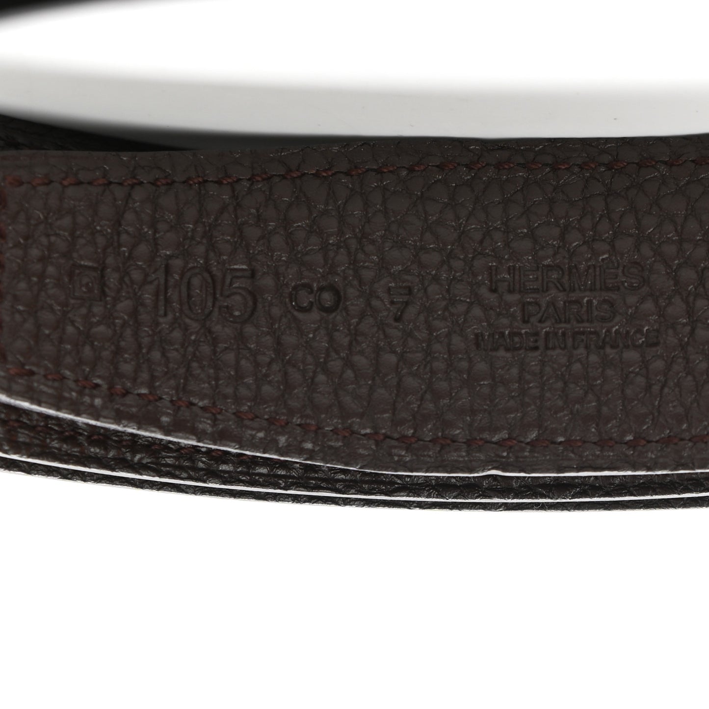 Box Togo 32mm H Belt 105 Black Chocolate