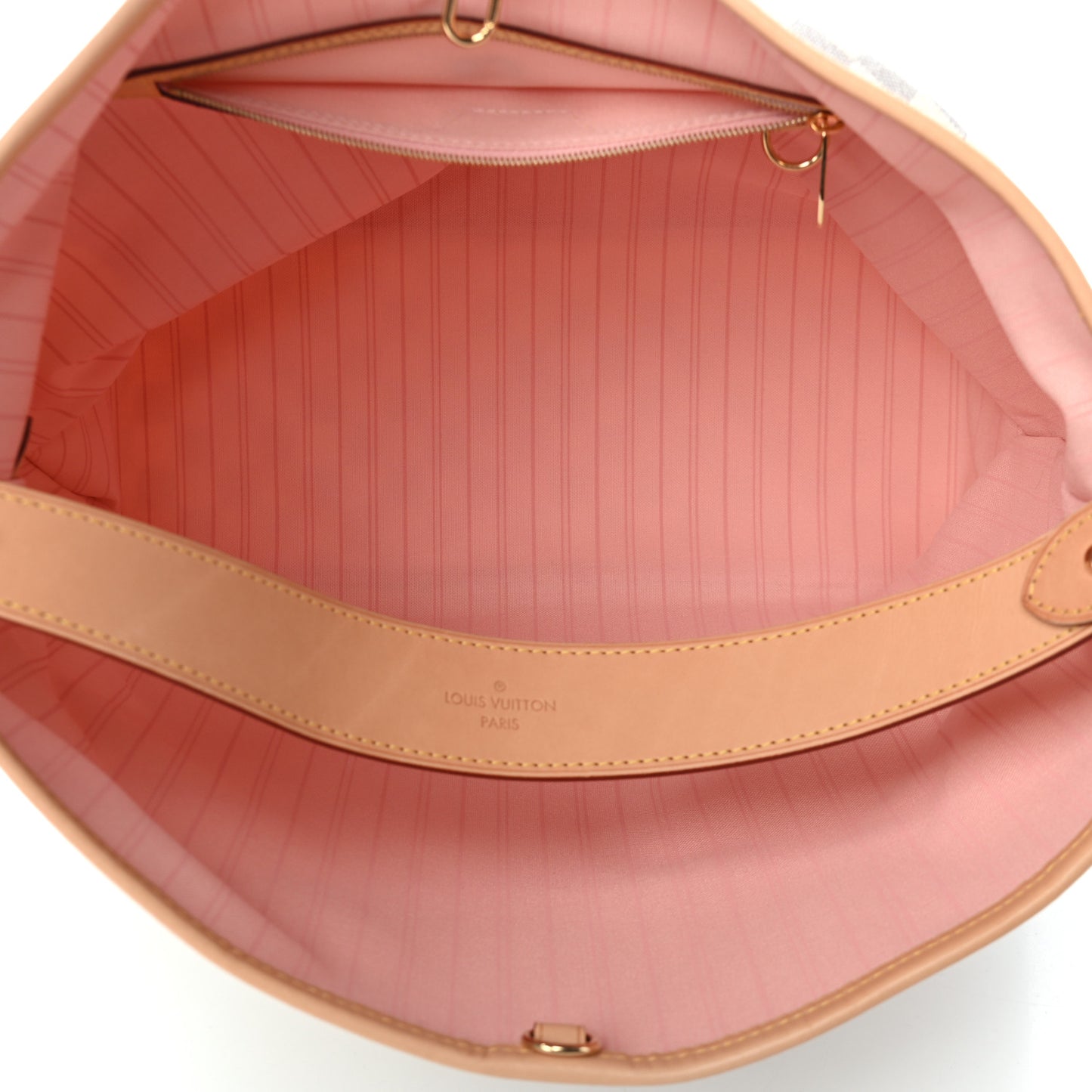 Damier Azur Delightful MM Rose Ballerine