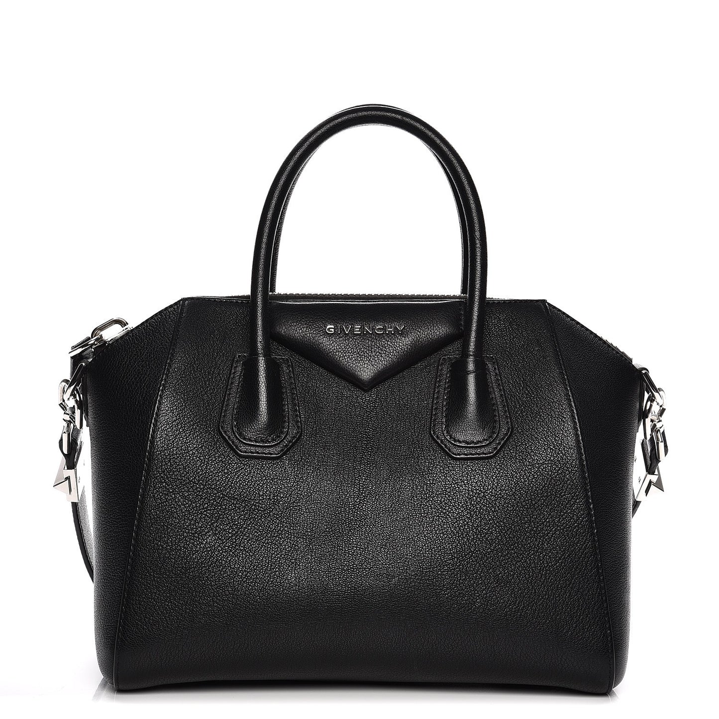 Sugar Goatskin Small Antigona Black