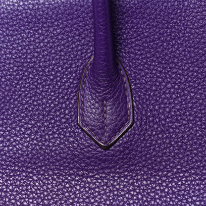 Hermes Togo Birkin 40 Iris 12 of 33