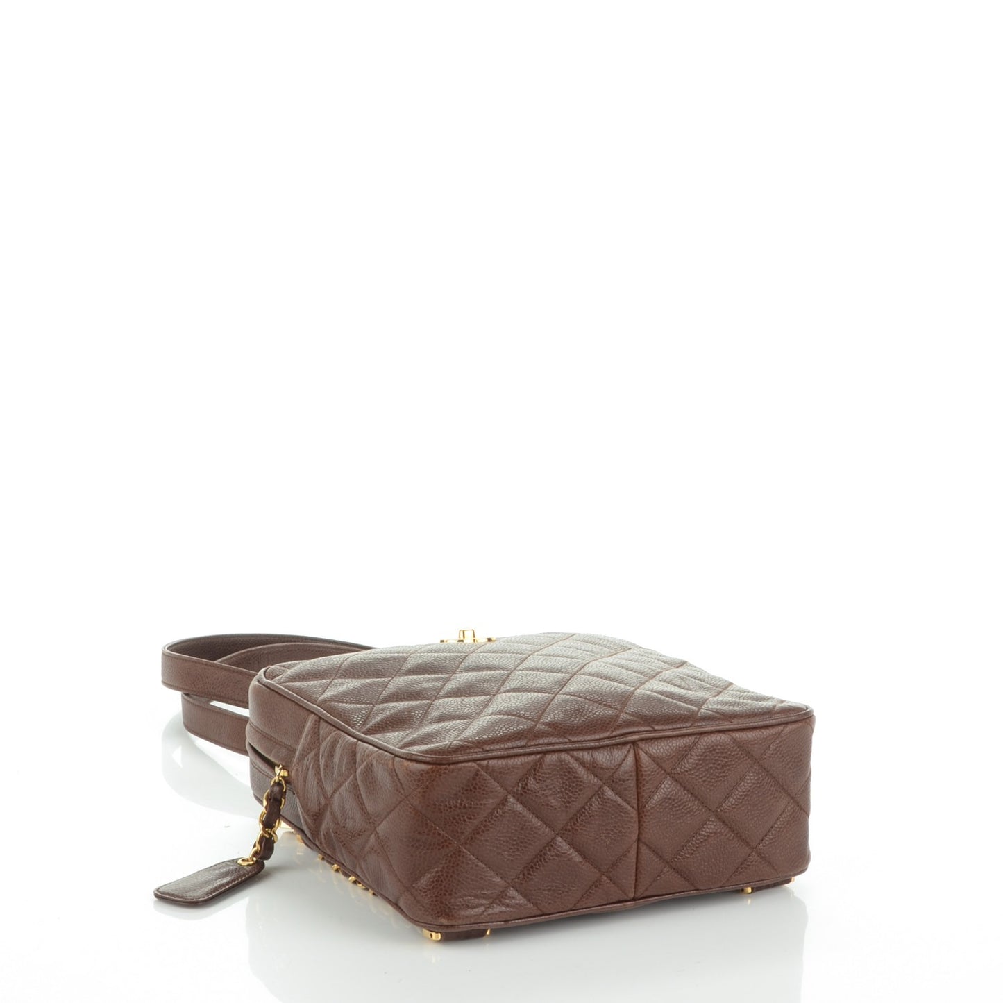 Caviar Quilted CC Backpack Brown