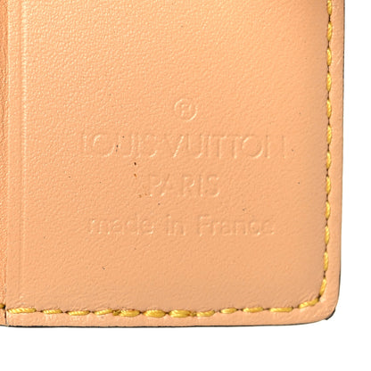 Louis Vuitton Monogram Cherry Blossom Carnet de Bal Mini Agenda Cover Brown 6 of 8